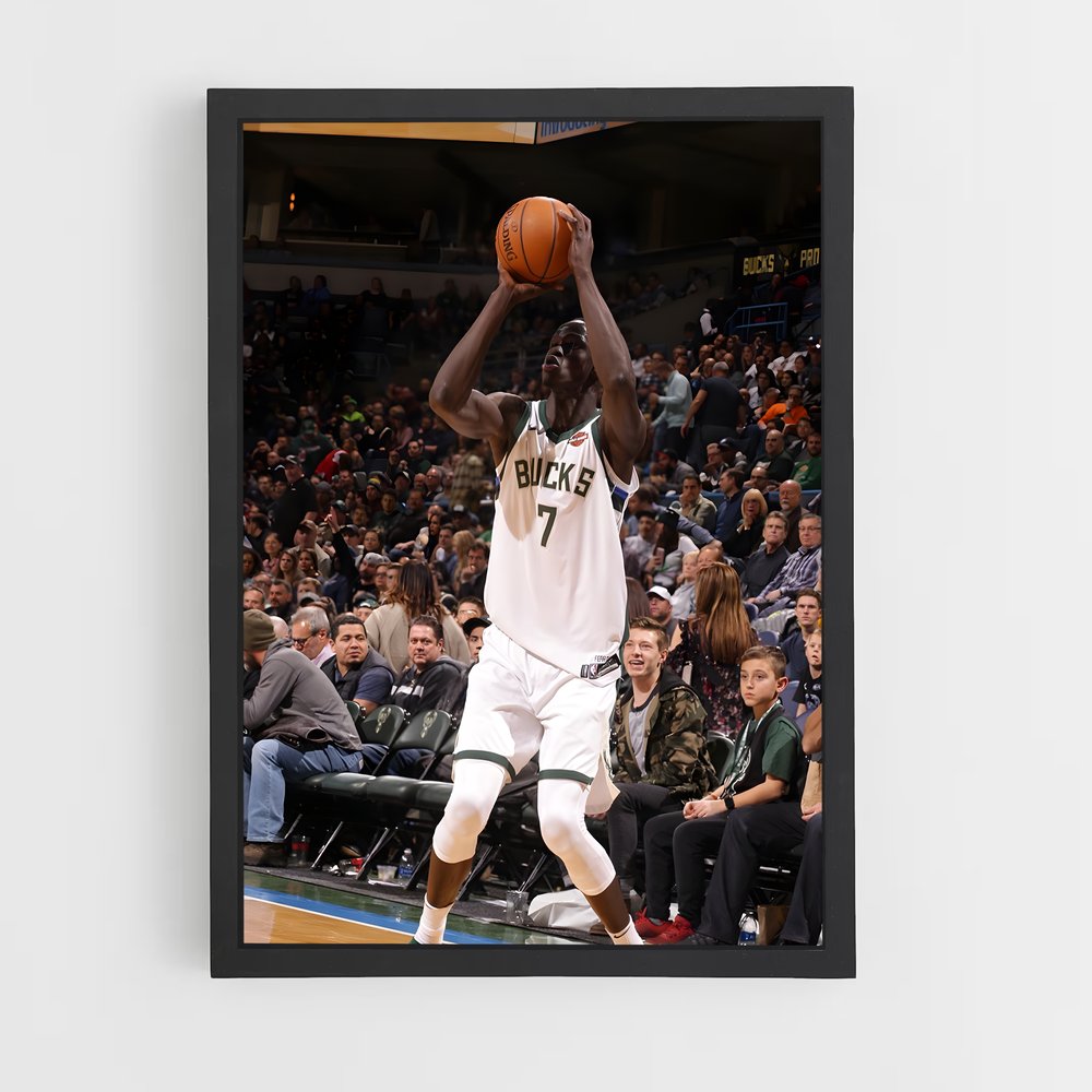 Poster Thon maker dégradé – affiche Basketball (vue 2)